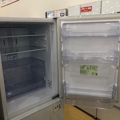 【1年間動作保証付き】　SHARP 2ドア冷蔵庫　SJ-PD28J-W 2022年製　280L クリーニング済の画像