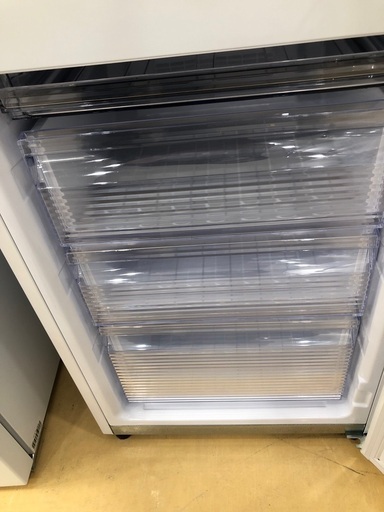 【1年間動作保証付き】　SHARP 2ドア冷蔵庫　SJ-PD28J-W 2022年製　280L クリーニング済