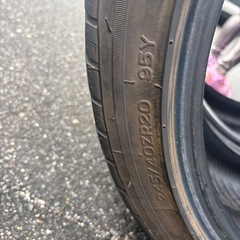 値下げ可能　ナンカン　バリ溝　20インチ　 245/40/20 タイヤのみ　2本セットの画像