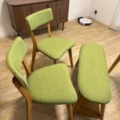 引っ越し不用品お譲りします。ダイニングテーブルセットの画像