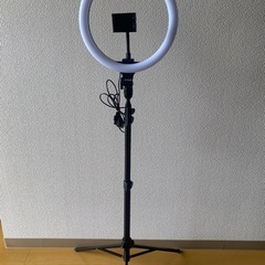 LEDリングライト スマホスタンド