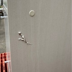 扉付き　カラーボックス　白　ホワイトの画像