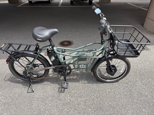 電動自転車 PELTECH GRC-515L ミニベロEカーゴバイク（8Ahバッテリー
