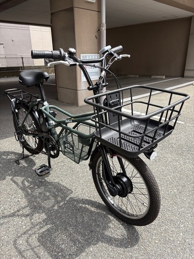 電動自転車 
PELTECH GRC-515L ミニベロEカーゴバイク（8Ahバッテリー／前カゴ付） 