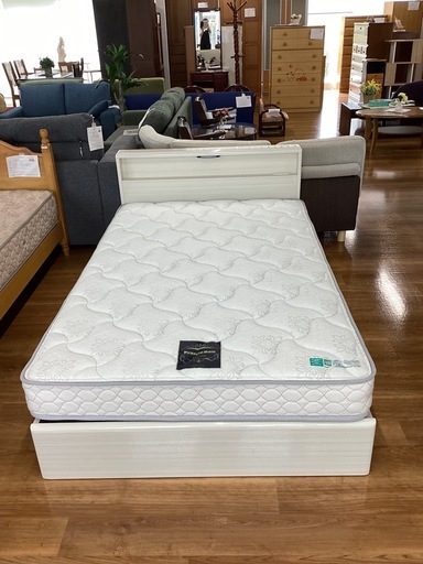 セミダブルベッド【町田市再生家具】　250580