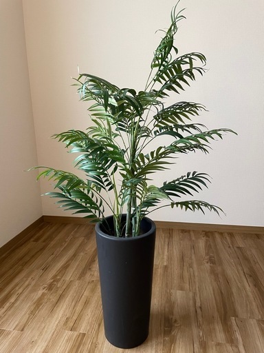 【展示品未使用】インテリア フェイクグリーン 観葉植物　ヤシ？