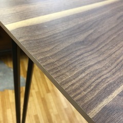 木目調　ハイテーブルの画像