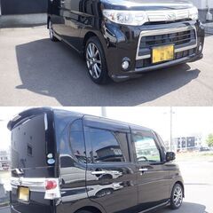 最終後期型！コミコミ車！タントカスタム RSターボ 4WD！フル...