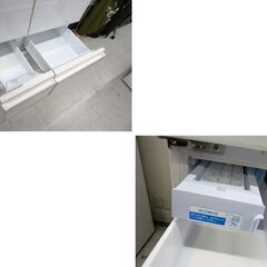 高年式!! Panasonic 6ドア 冷蔵庫 450L 2022年製 NR-SPF458X-W ホワイト系 フレンチドア ガラスドア エコナビ 400Lクラス 自動製氷機能 ファミリーサイズ 家電 パナソニック 苫小牧西店の画像