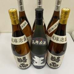 未開封】泡盛6本セット/1800ml 常盤30度x1本 まるだい30度x2 宮古島