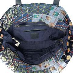 【新品未使用】Desigual デシグアル パッチワークデザイン マザーズバッグの画像