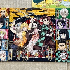 パズル5個セット　アンパンマン　プラレール　鬼滅の刃の画像