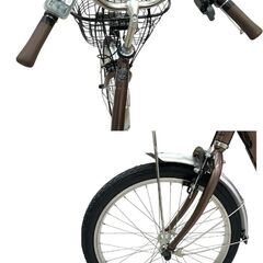 Panasonic パナソニック 電動自転車 ビビ・L・20 BE-ELL032T チョコブラウン 20インチ 電動アシスト自転車 買い物の画像