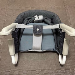 イングリッシーナ ファスト ブルーレーベル ベビーテーブルチェア デニム　離乳食　ハイチェア　ベビーチェアの画像