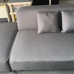 決まりました　中古　ソファー　グレー