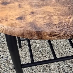 不二貿易 ダイニングテーブル チェア3点セットの画像