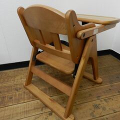 澤田木工所　木製ローチェア　ベビーチェアの画像