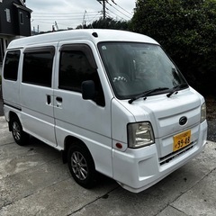 サンバーバン TV2 AT 4WD 車検有令和8年12月　エアコン良好