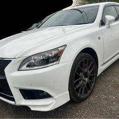 LS460 Fスポーツ　TRDエアロ、鍛造ホイール、マフラー　車検付