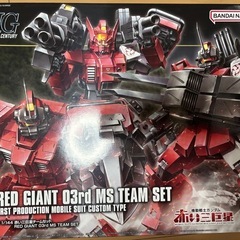 【決まりました】
ガンプラ HG 赤い三巨星チームセット