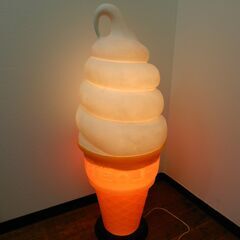 取引中】昭和昭和レトロ 日世のコーン ソフトクリーム 照明 ライト