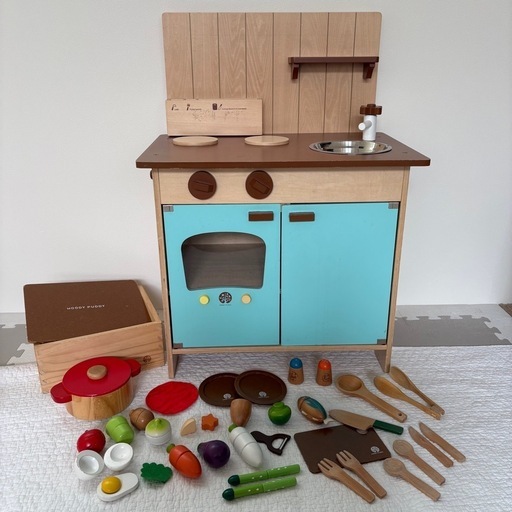 木製知育玩具　WOODY PUDDY（ウッディプッディ） はじめてのおままごと