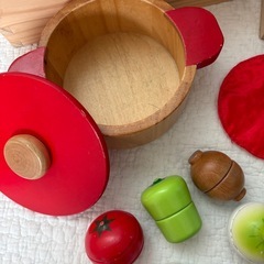 木製知育玩具　WOODY PUDDY（ウッディプッディ） はじめてのおままごとの画像