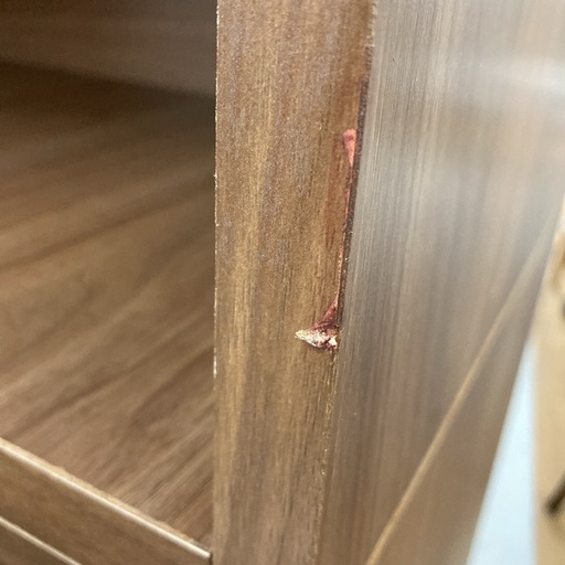 S282⭐ シューズボックス 下駄箱 約14足収納可能 ブラウン 幅60cm USED