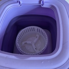 ミニ洗濯機、折りの画像