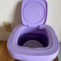 ミニ洗濯機、折りの画像