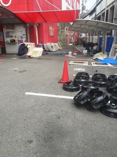 業務用エアコン洗浄