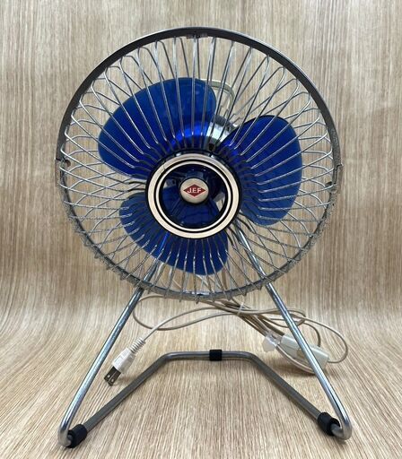 B16】ジェフ/卓上扇風機/20cm/JEF-206/高さ約36cm/可動品/昭和