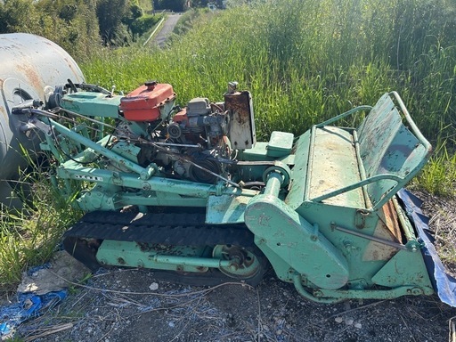 バロネス ハンマーナイフモア　作業幅約100
cm 草刈機／三菱エンジン最大馬力 15PS 　現状販売ジャンク千葉県から