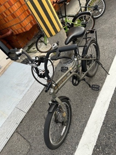 アビレックスAVIREXミニベロ ’AV-206MX BMX風小径車　オリーブ AVIREXミニベロ 'AV-206MX BMX風小径車 オリーブ