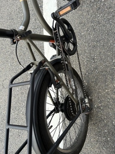 アビレックスAVIREXミニベロ ’AV-206MX BMX風小径車　オリーブ AVIREXミニベロ 'AV-206MX BMX風小径車 オリーブ