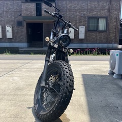 TW200 チョッパー ボバー カスタムバイクの画像