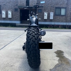 TW200 チョッパー ボバー カスタムバイクの画像