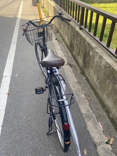 自転車 26インチ/ LEDオート(ブラック) 