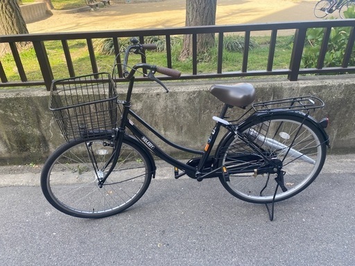 自転車 26インチ/ LEDオート(ブラック)