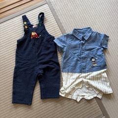 80サイズ　ベビー服の画像