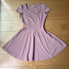 GU 半袖ワンピース　ピンク　Sサイズ 150