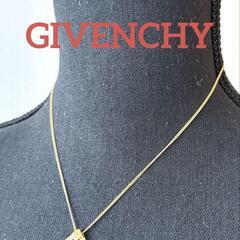 ⭐️ジバンシィービンテージ　ネックレスストーン　Gロゴ　❣️ゴールドの画像