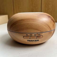 TENKER アロマディフューザー 超音波式 300ML 木目