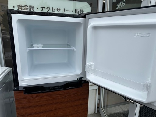 塩尻市引き取り限定】TOHOTAIYO 138L 冷蔵庫 TH-138L2-WD 2024年製 木目調