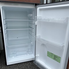 【塩尻市引き取り限定】TOHOTAIYO 138L 冷蔵庫 TH-138L2-WD 2024年製 木目調の画像
