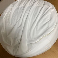 無印良品　ビーズクッション　グレー