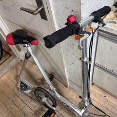 JOBike JDR20R 折りたたみ自転車 シルバー