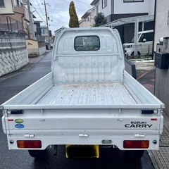 スズキ　軽トラック　オートマ、エアコン付き。の画像