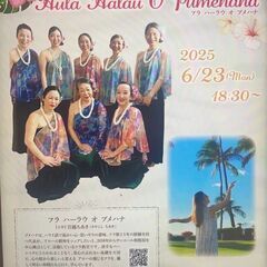 Hula Halau O Pumehana　火曜午後　経験5年以上～　