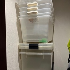 衣装ケース　3種　ぜんぶで7個